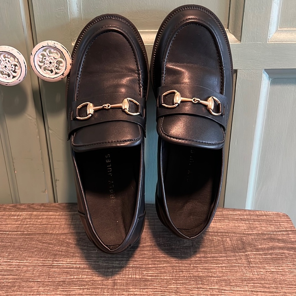 Sincerely Jules Romeo Chunky Heel Slip on Loafers Women’s Size 7.5